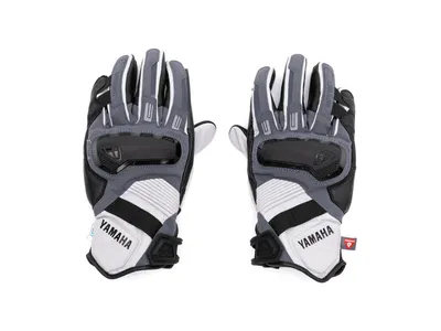 Yamaha Sport Touring Mid-Season Gloves - Grey / Black