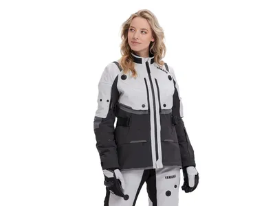 Yamaha Sport Touring Women's Textile Jacket - Grey / Black
