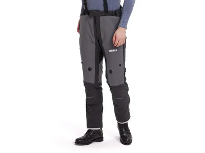Yamaha Sport Touring Textile Trousers - Grey / Black