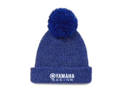 Yamaha Paddock Blue Essentials Kids Beanie - Dark Blue