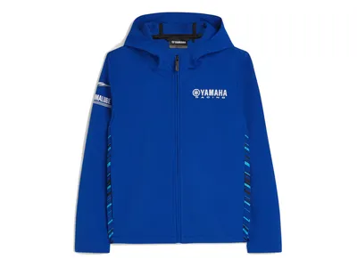 Yamaha Paddock Blue Team Kids Softshell Jacket - Blue
