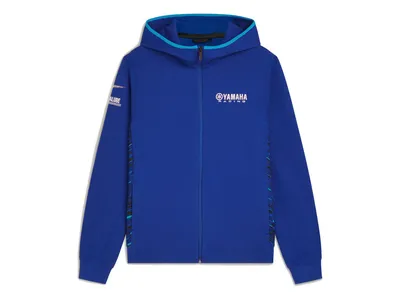 Yamaha Paddock Blue Team Zip-Up Hoodie - Blue