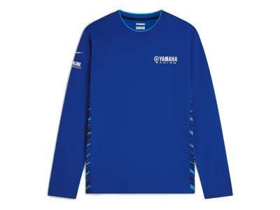 Yamaha Paddock Blue Team Long Sleeve T-Shirt - Blue