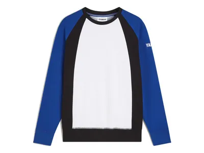 Yamaha Paddock Blue Urban Sweater - Blue / Black / White