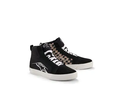 Alpinestars Ride-63 Canvas Shoes - Black / Cool Grey / Chess