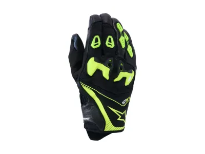 Alpinestars SP-R Pro Gloves - Black / Yellow Fluo