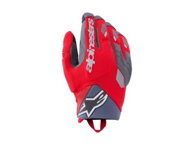 Alpinestars Durack Gloves - Bright Red / Mid Grey