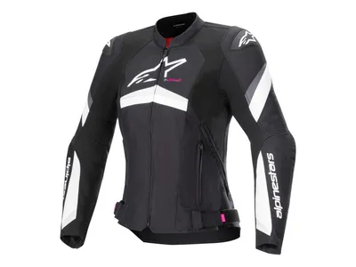 Alpinestars Stella T-Jaws V3 Waterproof Textile Jacket - Black / White