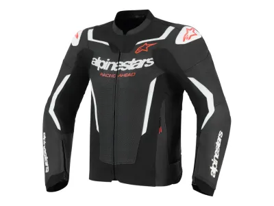 Alpinestars GP Force V2 Air Leather Jacket - Black / White