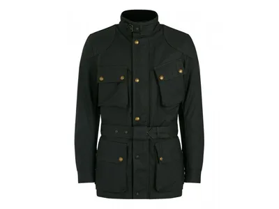 Belstaff Trialmaster Waxed Cotton Jacket - Black