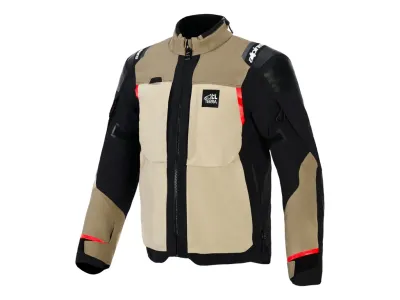 Alpinestars Andes Pro Drystar XF Textile Jacket - Walnut / Aluminium