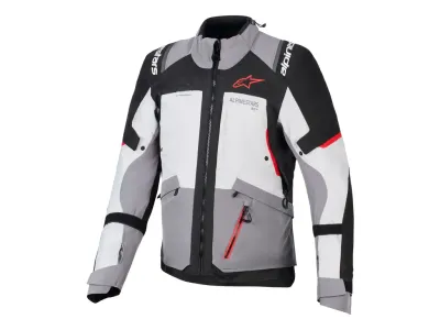 Alpinestars Andes V4 Drystar Textile Jacket - Dark Grey / Ice Grey / Black / Bright Red