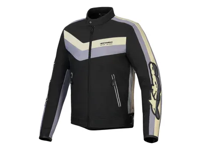 Alpinestars T-Dyno Water Resistant Textile Jacket - Black / Dark Grey / Ecru