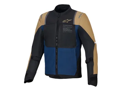 Alpinestars ST-2 Air Textile Jacket - Deep Blue / Dark Khaki / Black