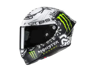 HJC RPHA 1 V2 Carbon Helmet - Snow Diablo