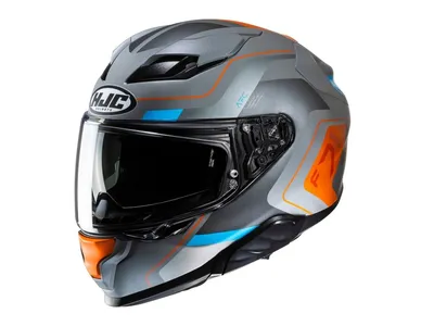 HJC F71 Helmet - Arcan Blue / Orange