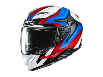 HJC F71 Helmet - Fes White / Blue / Red