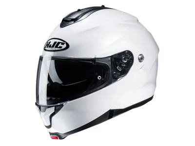 HJC C91N Helmet - Solid Pearl White