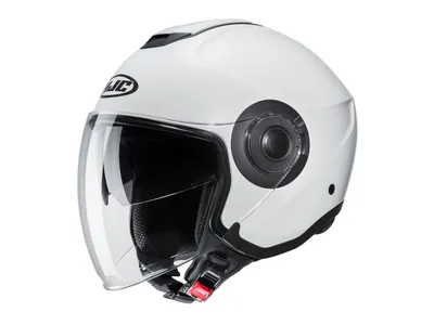 HJC i40N Helmet - Solid Pearl White