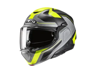 HJC F100 Helmet - Bios Yellow