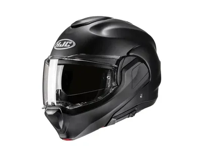 HJC F100 Helmet - Solid Semi Flat Black