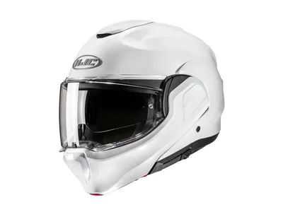 HJC F100 Helmet - Solid Pearl White