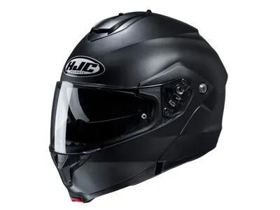 HJC C91N Helmet - Solid Semi Flat Black