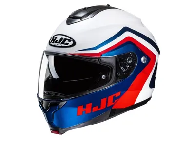 HJC C91N Helmet - Nepos White / Blue / Red