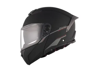 MT Atom 2 SV Solid Helmet - Matt Black