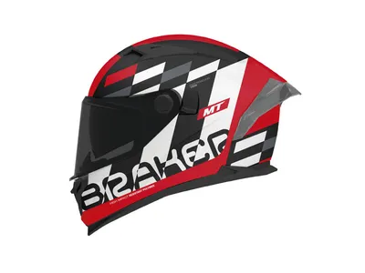 MT Braker SV Foster Helmet - Matt Red