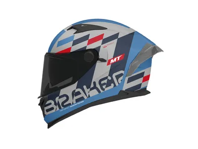 MT Braker SV Foster Helmet - Matt Blue
