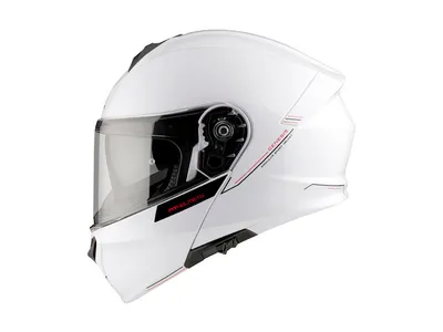 MT Genesis SV Solid Helmet - Gloss Pearl White