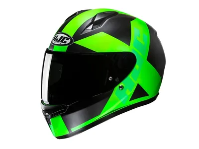 HJC C10 Helmet - Tez Green