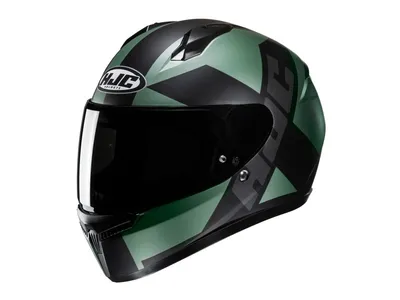 HJC C10 Helmet - Tez Khaki Green