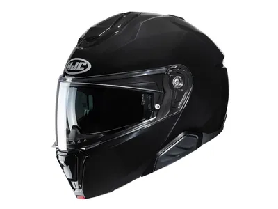HJC i91 Helmet - Solid Metal Black