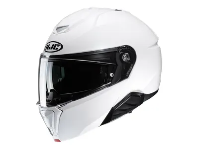 HJC i91 Helmet - Solid Pearl White