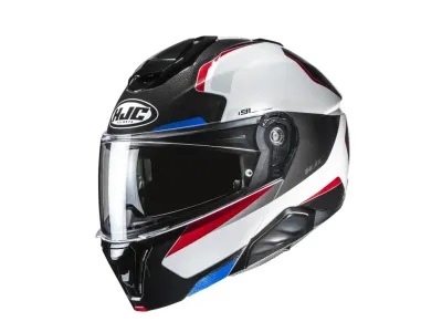 HJC i91 Helmet - Felio White / Blue / Red