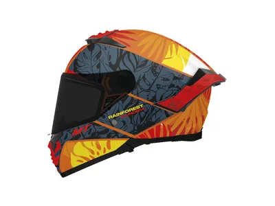 MT Thunder 4 SV Rainforest Helmet - Gloss Orange