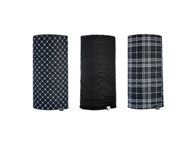 Oxford Comfy - Black / White Tartan - Pack of 3