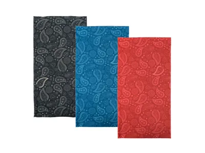 Oxford Comfy - Oxford Paisley Red - Pack of 3