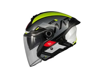 MT Cosmo SV Silence Helmet - Gloss Fluo Yellow