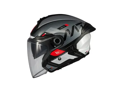 MT Cosmo SV Silence Helmet - Gloss Black