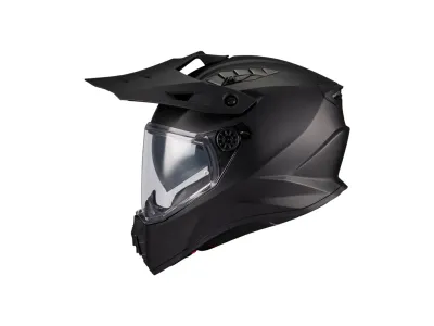 MT Track SV Solid Helmet - Matt Black