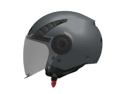 MT Aeris Solid Helmet - Matt Grey