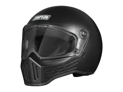 Simpson M30 Helmet - Solid Matt Black