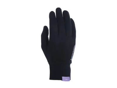 Oxford Deluxe Silk Inner Gloves - Black