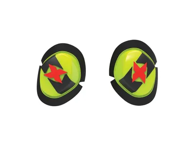 Oxford Icon Knee Sliders - Yellow / Black