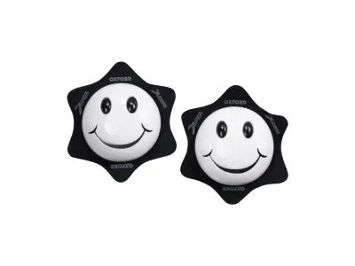 Oxford Knee Sliders - White Smiler