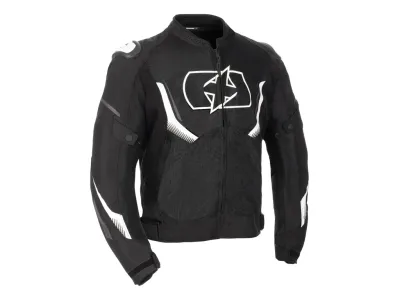 Oxford Omega 1.0 Air Textile Jacket - Black / White