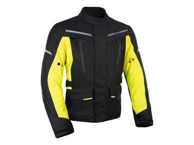 Oxford Metro 2.0 Textile Jacket - Black / Fluo Yellow
